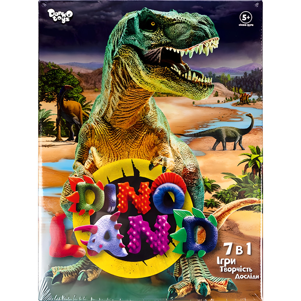 Креативна творчість «Dino Land 7 в 1» укр для дома и быта