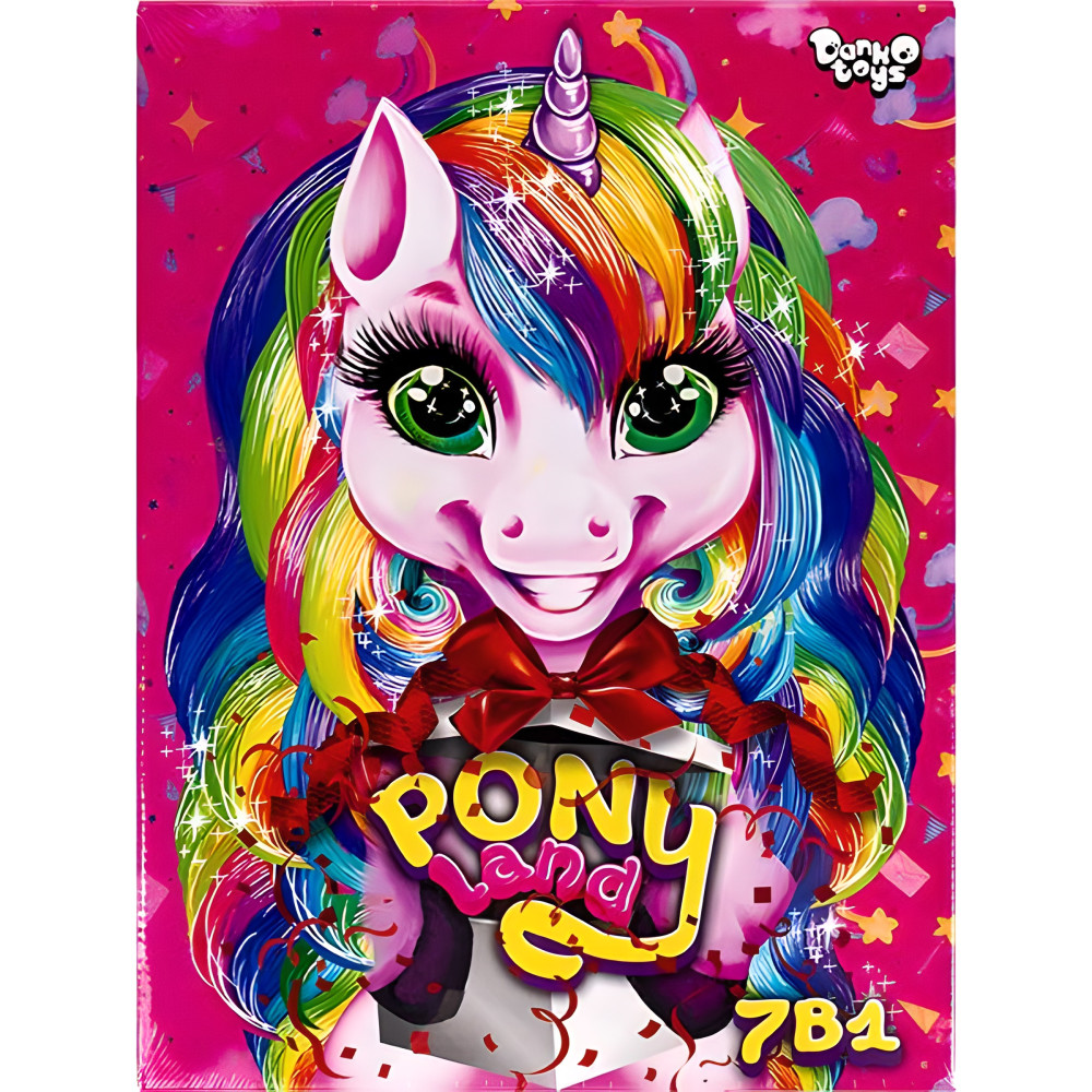 Креативна творчість «Pony Land 7 в 1» укр для дома и быта