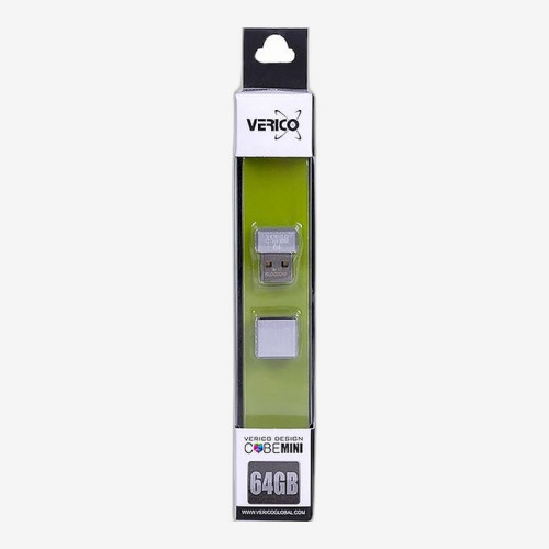 USB-флешка Verico 64 ГБ MiniCube Silver