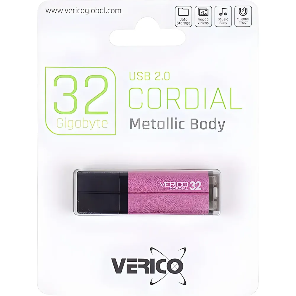 Флешка Verico USB 2.0 Cordial Pink 32 ГБ