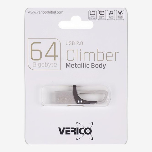 USB-флешка Verico 64 ГБ Climber Gray