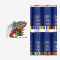 Карандаш 8010/48CB цветов, Chroma MARCO