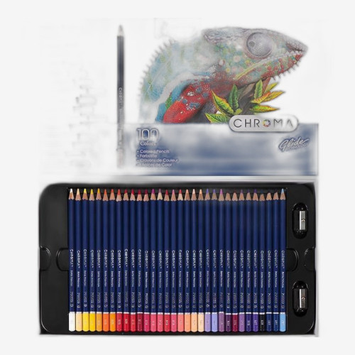 Карандаш 8010/100CB цветов, Chroma MARCO