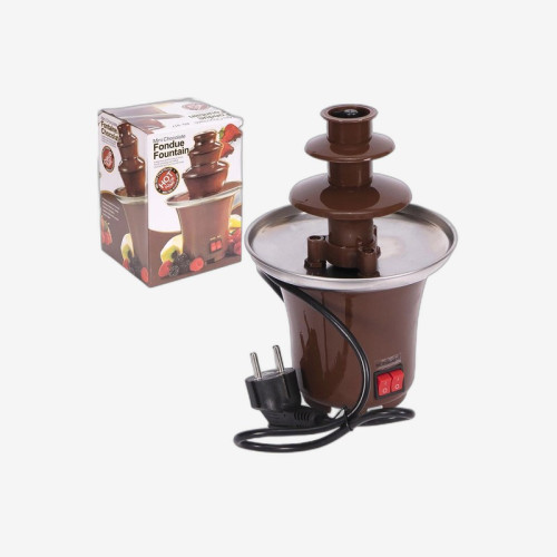 Шоколадний фонтан Фондю 21*8*15 см Mini Chocolate Fondue Fountain TV-68