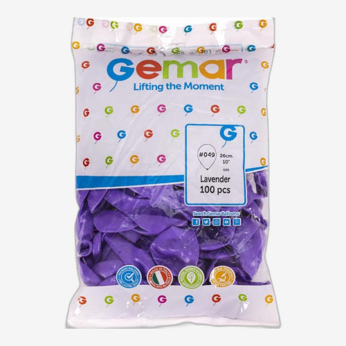 Шарики 10 пастель 