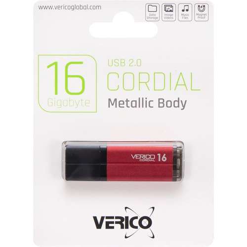 USB-флешка Verico 16 ГБ Cordial Red