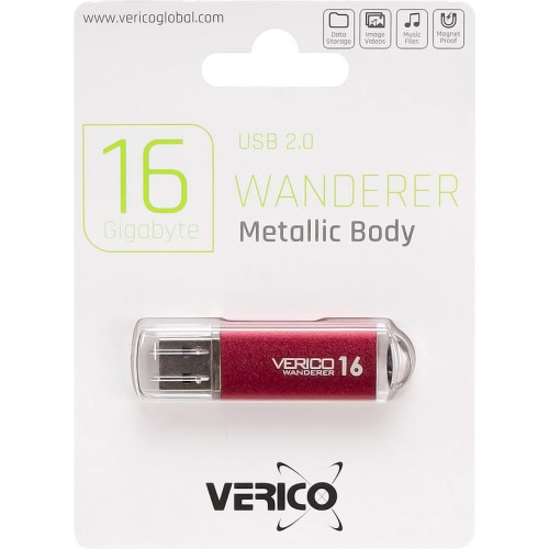 USB-флешка Verico 16 ГБ Wanderer Red