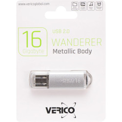 USB-флешка Verico 16 ГБ Wanderer Silver