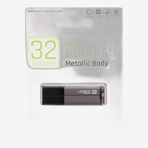 USB-флешка Verico 32 ГБ Cordial Gray