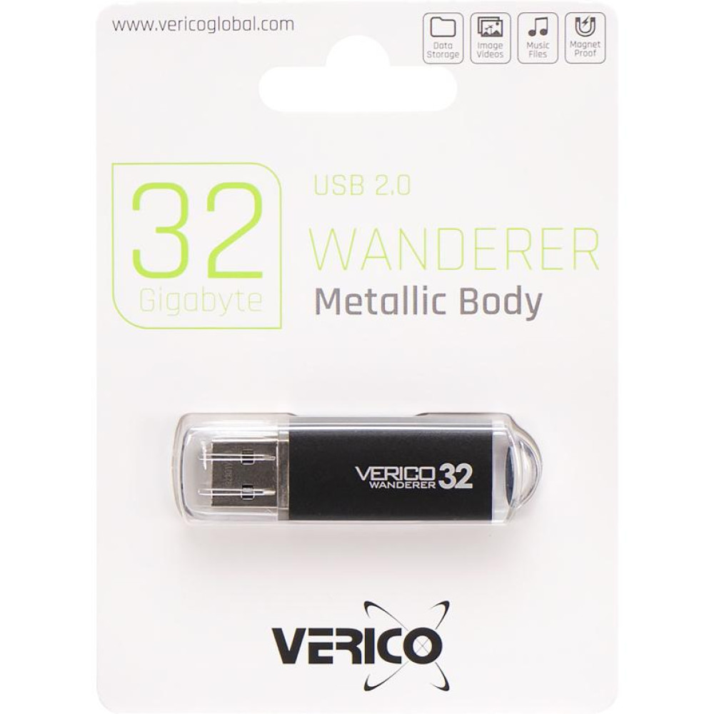 USB флешка Verico 32GB Wanderer чорна
