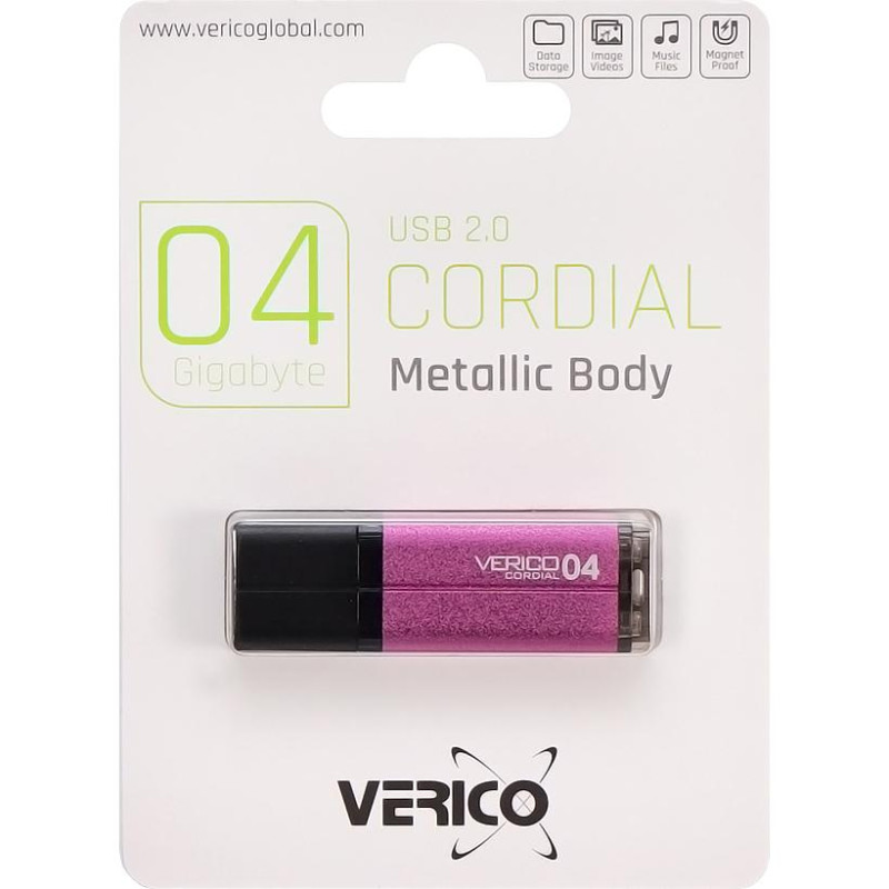 USB флешка Verico 4GB Cordial Pink розова