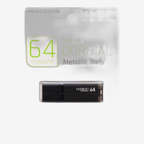 USB-флешка Verico 64 ГБ Cordial Black