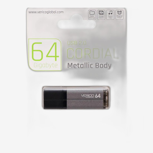 USB-флешка Verico 64 ГБ Cordial Gray