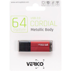 USB-флешка Verico 64 ГБ Cordial Red