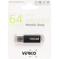 USB-флешка Verico 64 ГБ Wanderer Black