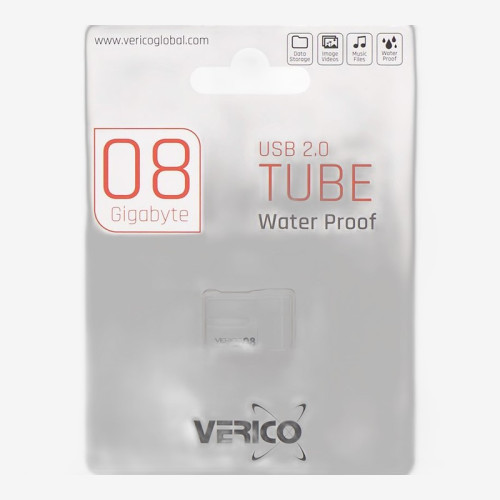 USB-флешка Verico 8 ГБ Tube White