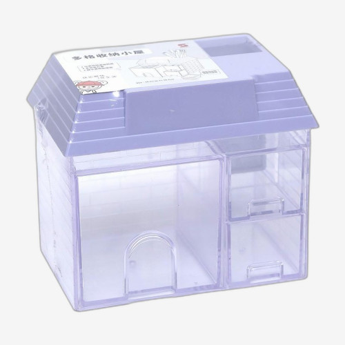 Органайзер настольный 15,5*10,3*14,7см пластик 3 отд. 