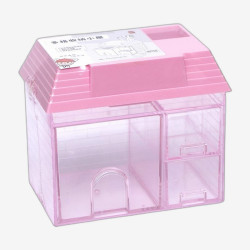 Органайзер настольный 15,5*10,3*14,7см пластик 3 отд. 