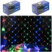 Гірлянда електрична сітка 2×2 м 144 LED кольорова