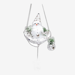 Новогоднее подвесное украшение 20*22см 
