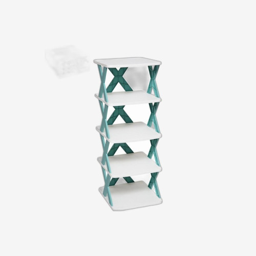 Полочка - трансформер для обуви на 4 секции 23*25*64см FY04 252-100