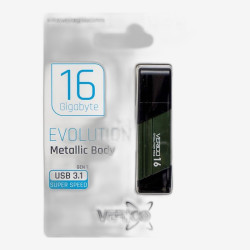 Флешка Verico USB 16Gb MKII Olive Green USB 3.1