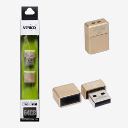 Флешка Verico USB 64Gb MiniCube Gold