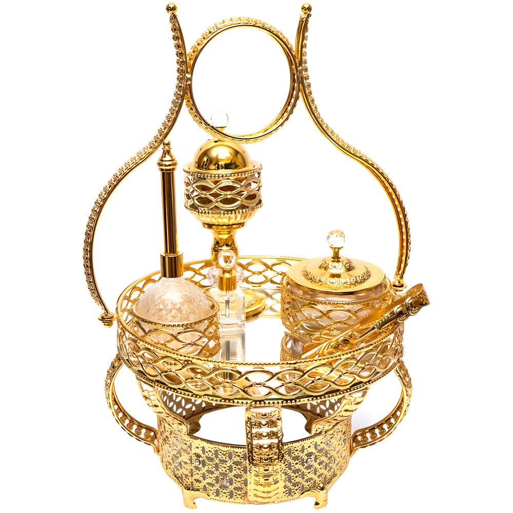 Набор для чаепития золотой премиум