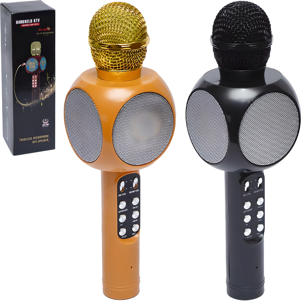 Мікрофон караоке бездротовий з колонкою