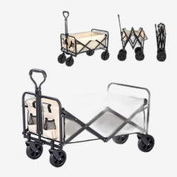 Тележка складная 4 колеса 75*49*48/89см DC-7807