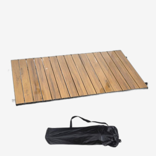 Столешница ламелевая для складной тележки 85*55см  DC-7802-1 металл/пластик