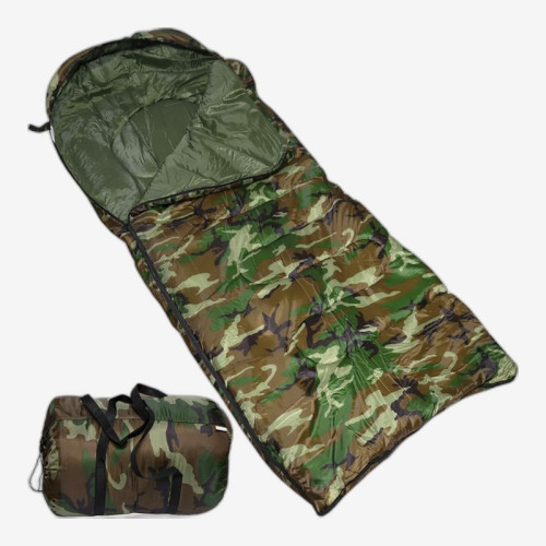 Спальный мешок 2270*900см с капюшоном зимний 3кг 486-3