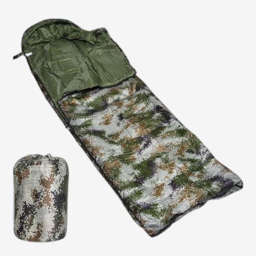 Спальный мешок 218*74см с капюшоном 2,4кг