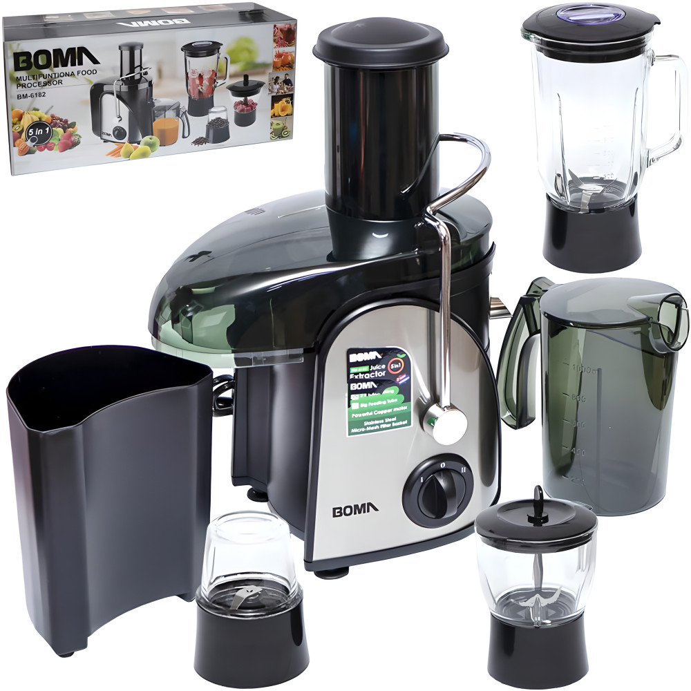 Кухонный комбайн-соковыжималка 5 в 1 универсальный