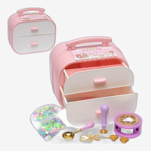 Набор для сургучной печати в пластиковом органайзере XM-HQ2697