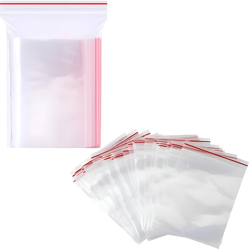 Пакети 100 шт 30×40 см із застібкою zip-lock