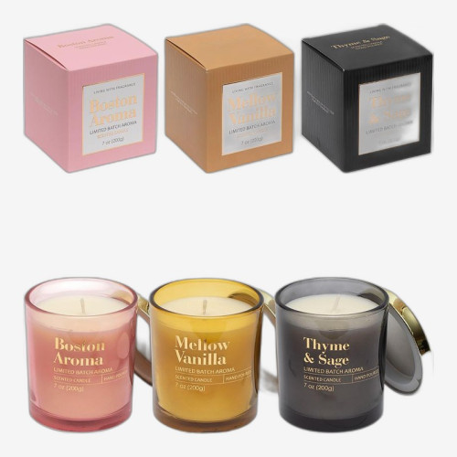 Ароматична свічка 490 г «Limited Batch Aroma» у скляному стакані