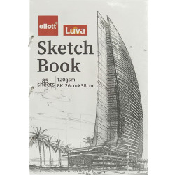Альбом для ескізів А3 85 аркушів 120 г/м² кільцевий механізм Sketch Book