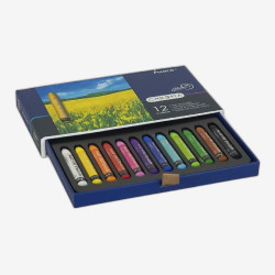 Пастель масляная профессиональная MARCO CROMA 12 цветов, 1091/12СВ