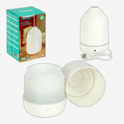 Увлажнитель воздуха 8,5*8,5*15см с LED-подсветкой AROMA DIFFUSER KP-6008B