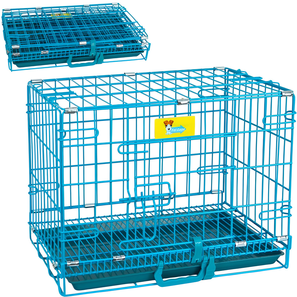 Клітка-транспортер складана 46×30×37 для перевезення тварин