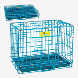 Клетка транспортер 46*30*37см для перевозки животных складная