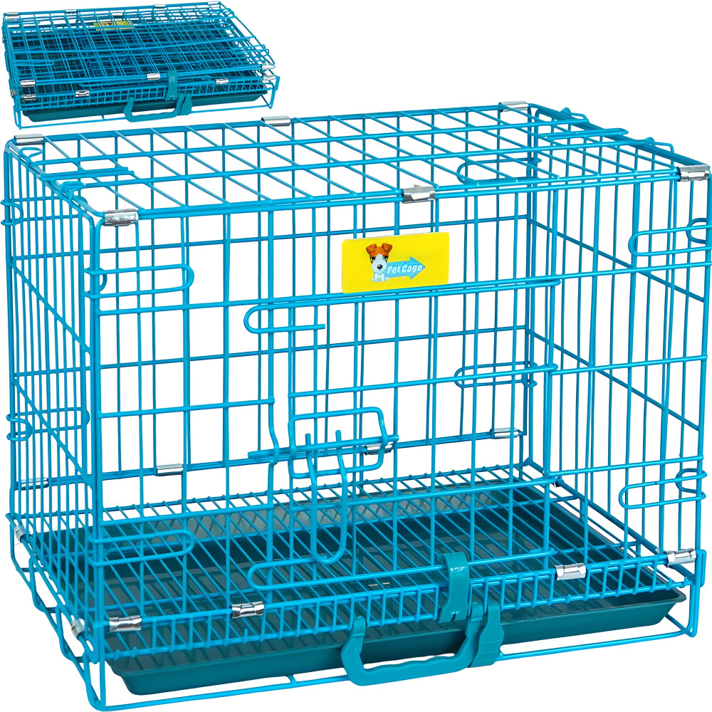 Клітка-транспортер складана 60×42×51 для перевезення тварин