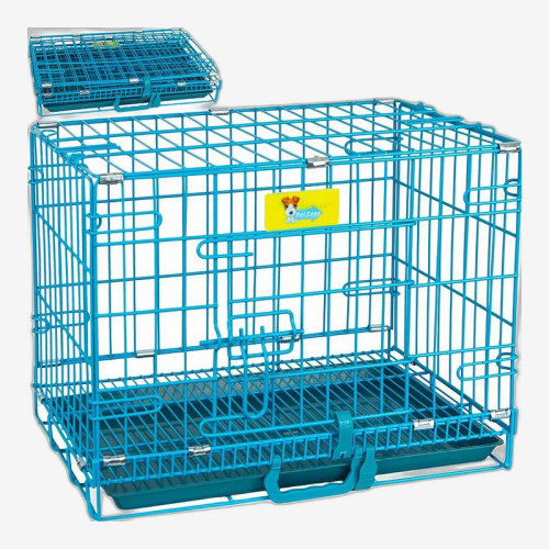 Клетка транспортер 60*42*51см для перевозки животных складная