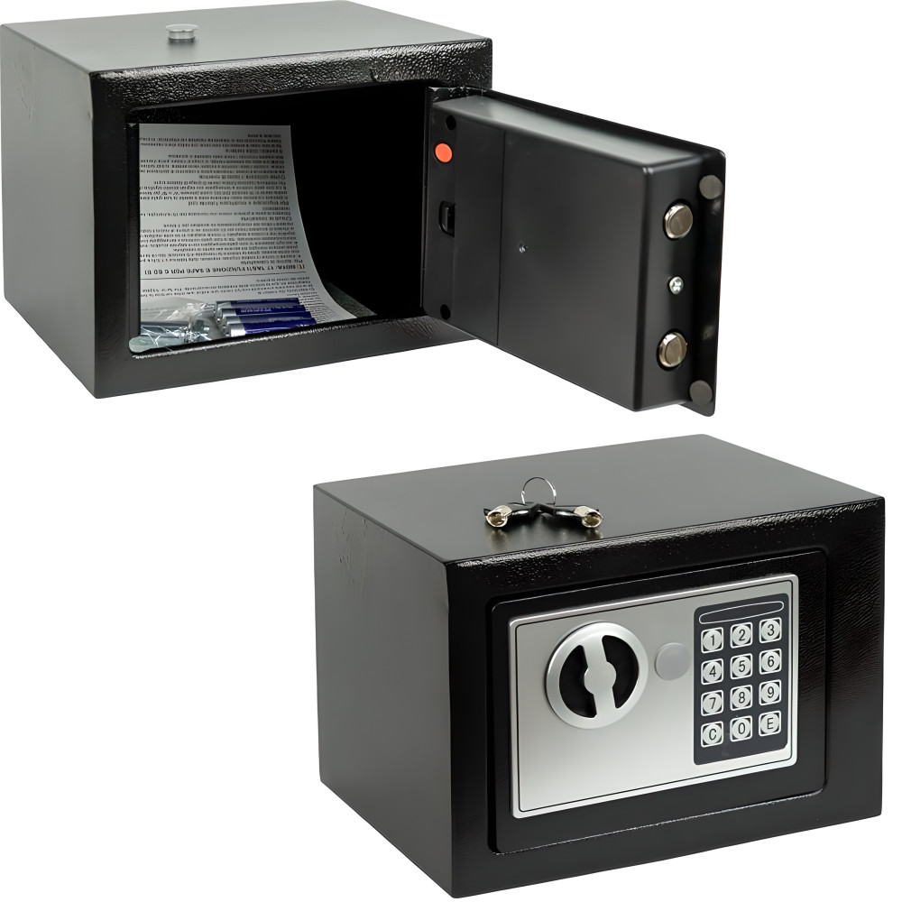 Сейф металевий з кодовим замком T17