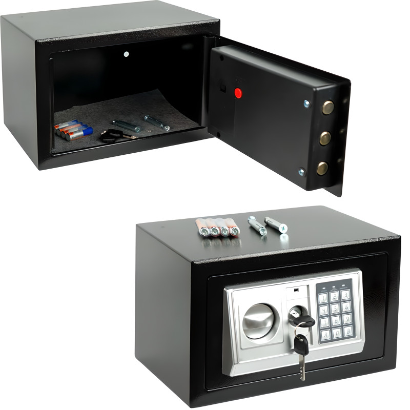 Сейф металевий з кодовим замком T20