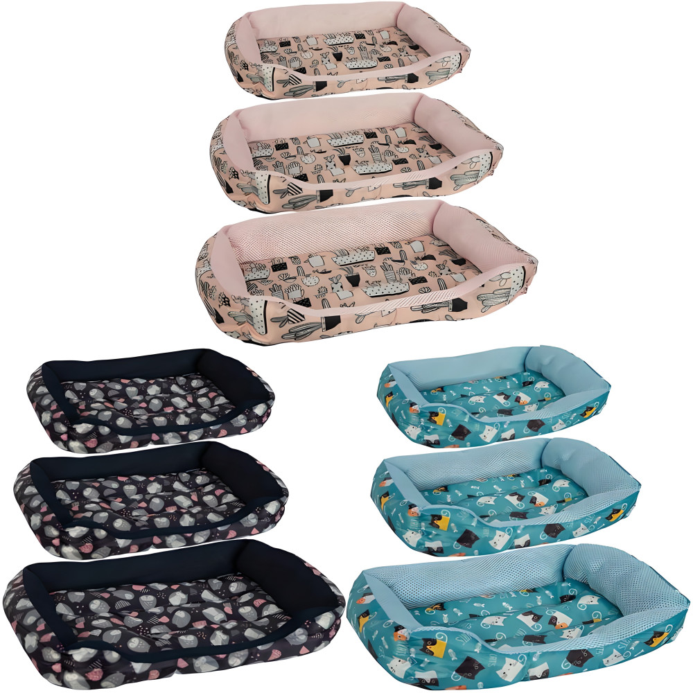 Лежак для домашніх тварин 3 шт коврик 743