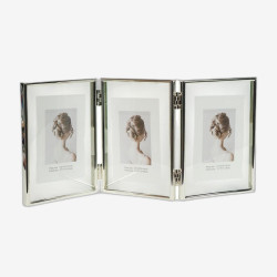 Фоторамка металлическая на 3 фото 10*15см Silver 4R 12001T6S