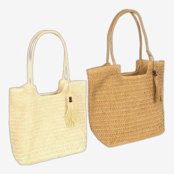 Плетеная сумка ручной работы 46*36см в натуральном стиле 894