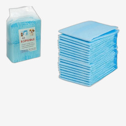 Набор пеленок 50шт 45*60см одноразовых впитывающих для кошек и собак 740